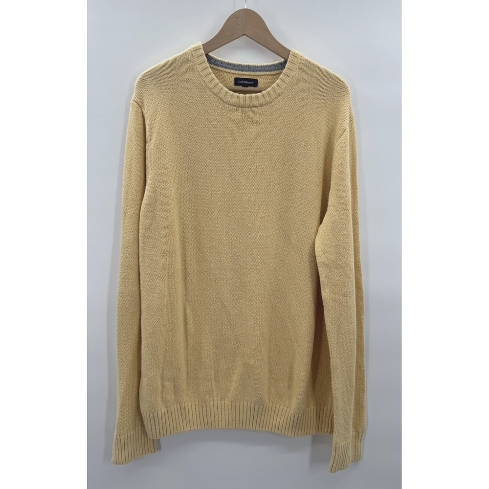 VTG Y2K Croft & Barrow Men XL Sweater Crewneck Butter Fisherman Nautical Coastal